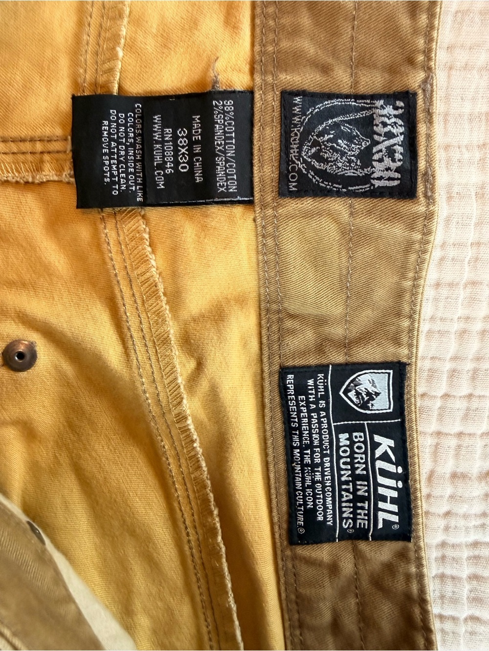 Kuhl Men's Tan Chinos - Rugged Work Style - Picture 5 of 8